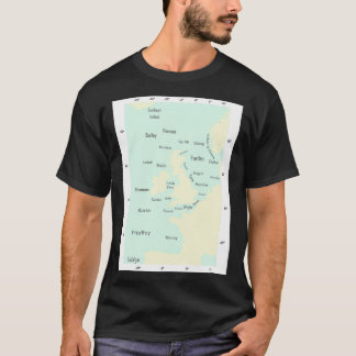 出荷予測シーサイドカラー Tシャツ