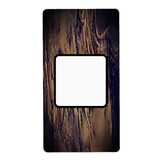 出荷住所 シールアートとデザインスタイル ラベル (正面)