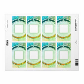 出荷住所 シールアート&デザイン ラベル (フルシート)