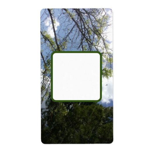 出荷住所 シールクールエコスタイルデザイン ラベル (正面)