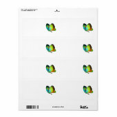 出荷住所 シール (フルシート)