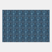 出荷航海のおよび海をテーマにしたパターンNo7 ラッピングペーパーシート (正面3)