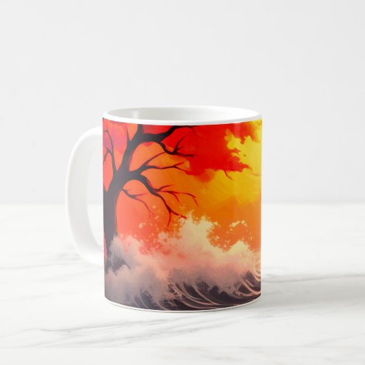 出荷 コーヒーマグカップ (正面左)