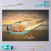 出荷 – ボトル海の分離ティッシュペーパー 薄葉紙