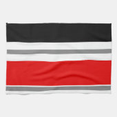 出血させたWhilverの台所タオル キッチンタオル (横)