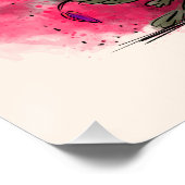 出血しているハート妖精 ポスター (コーナー)