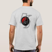 出血するまで訓練して下さい Tシャツ (裏面)