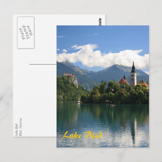 出血する湖 ポストカード (正面/裏面)