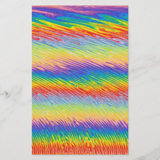 出血は文房具を着色します 便箋 (正面)