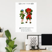 出血ハートと永遠 ポスター (ホームオフィス)