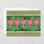 出血ハートはがき ポストカード (正面/裏面)