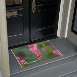 出血ハートウェルカムマット ドアマット