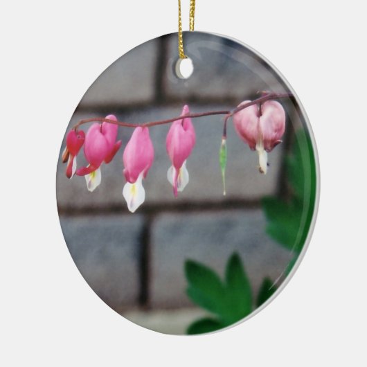 出血ハートオーナメント セラミックオーナメント (左)