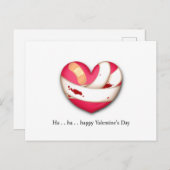 出血ハートコミカルバレンタイン シーズンポストカード (正面/裏面)