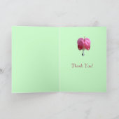 出血ハートサンキューカード サンキューカード (内部)