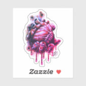 出血ハートシール シール (シート)