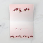 出血ハートバレンタイン シーズンカード (内部)