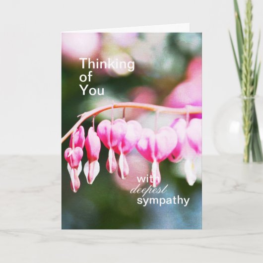 出血ハートフラワーズ·パシナリー·カード カード (正面)