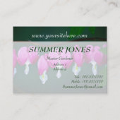 出血ハートフローラ名刺 名刺 (裏面)