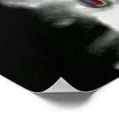 出血ハートポスター ポスター (角)