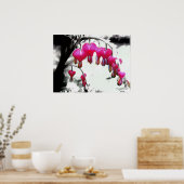 出血ハートポスター ポスター (キッチン)