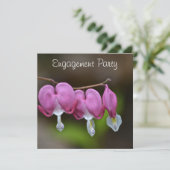 出血ハート婚約招待状 招待状 (スタンド正面)