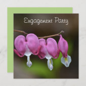 出血ハート婚約招待状 招待状 (正面/裏面)