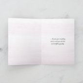 出血ハート悔やみや弔慰 サンキューカード (内部)