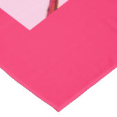 出血ハート花プリント テーブルクロス (アングル)