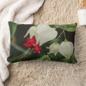 出血ハート花腰枕 ランバークッション (ブランケット)