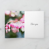 出血ハート花 カード (内部)