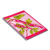 出血ハート花 ノートブック (右側)