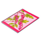 出血ハート花 ノートブック (左側)