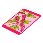 出血ハート花 マグネット (左側)