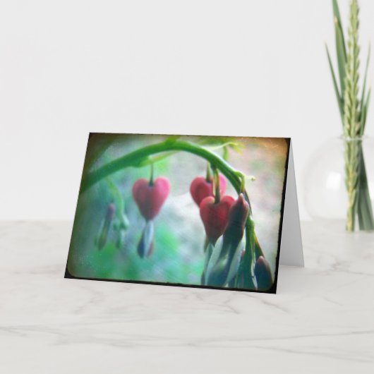 出血ハート カード (正面)