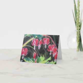 出血ハート カード