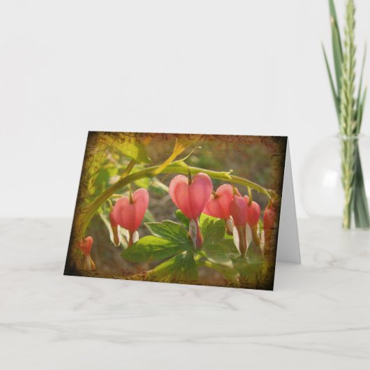 出血ハート カード (正面)