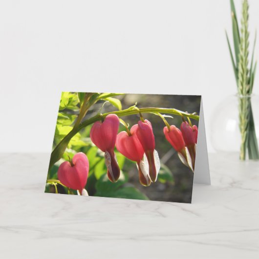 出血ハート カード (正面)