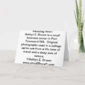 出血ハート、カ空白のード カード (裏面)