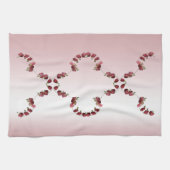 出血ハート キッチンタオル (横)