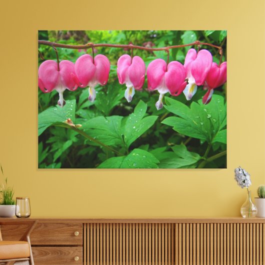 出血ハート キャンバスプリント (インサイチュ (リビング))