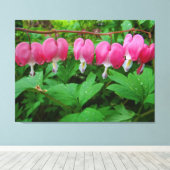 出血ハート キャンバスプリント (インサイチュ (ウッドフロア))