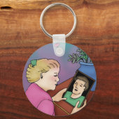 出血ハート キーホルダー (正面)