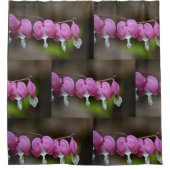 出血ハート シャワーカーテン (正面)