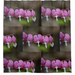 出血ハート シャワーカーテン