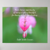 出血ハート ポスター (正面)