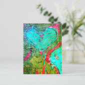 出血ハート ポストカード (スタンド正面)