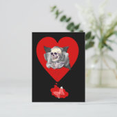 出血ハート ポストカード (スタンド正面)