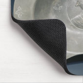 出血ボール、フランス語、15世紀、ピューター マウスパッド (コーナー)