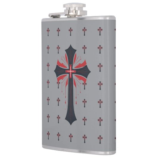 出血性十字架 フラスク (左)